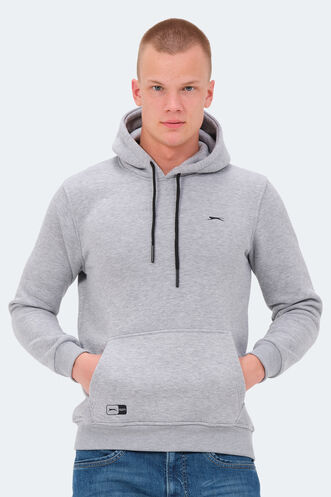 Slazenger OLTA Erkek Sweatshirt Gri - Thumbnail