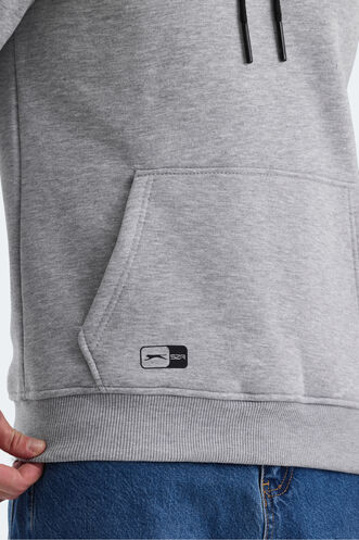 Slazenger OLTA Erkek Sweatshirt Gri - Thumbnail