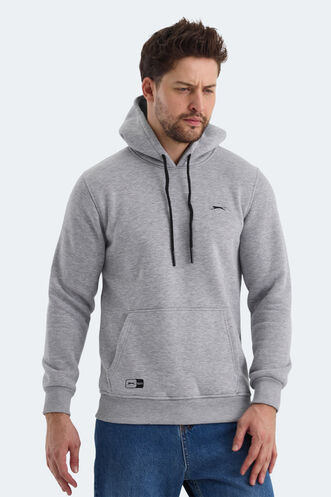 Slazenger OLTA Erkek Sweatshirt Gri - Thumbnail