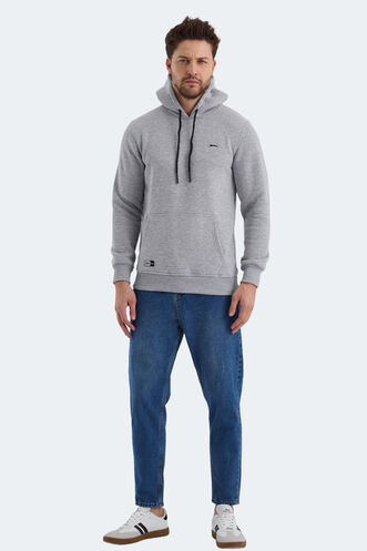 Slazenger OLTA Erkek Sweatshirt Gri - Thumbnail