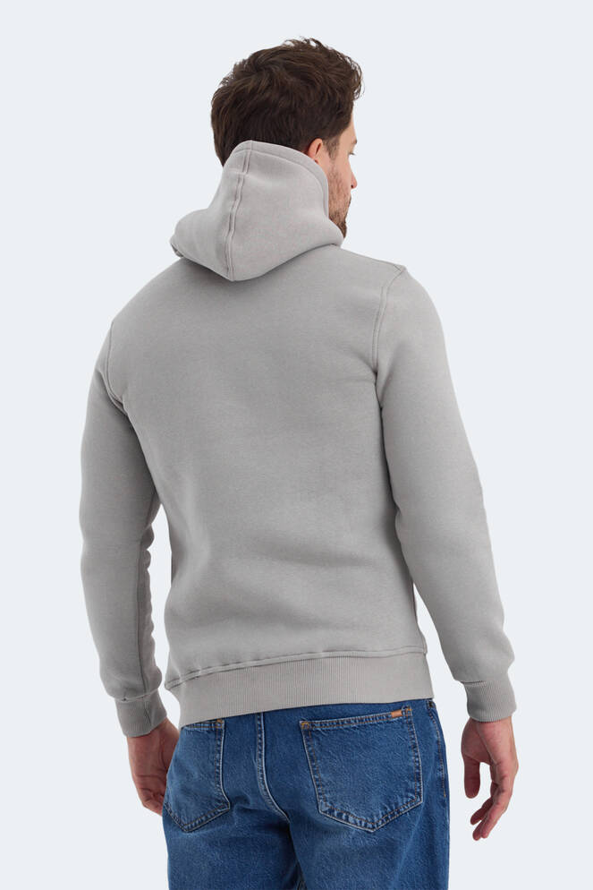 Slazenger OLTA Erkek Sweatshirt Taş Gri