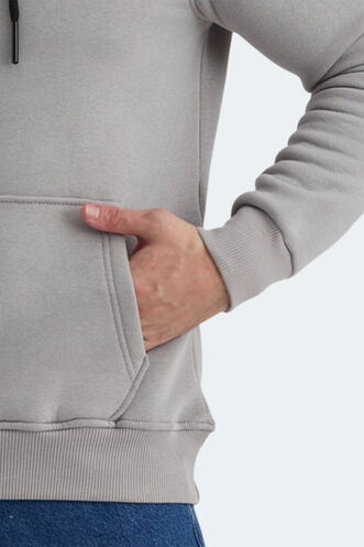Slazenger OLTA Erkek Sweatshirt Taş Gri - Thumbnail