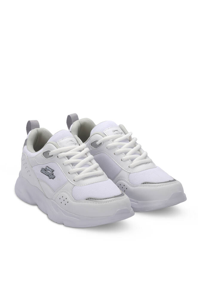 Slazenger OMAHA Kadın Sneaker Ayakkabı Beyaz - Gri