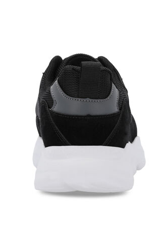 Slazenger OMAHA Kadın Sneaker Ayakkabı Siyah - Beyaz - Thumbnail