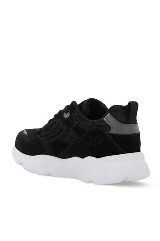 Slazenger OMAHA Kadın Sneaker Ayakkabı Siyah - Beyaz - Thumbnail