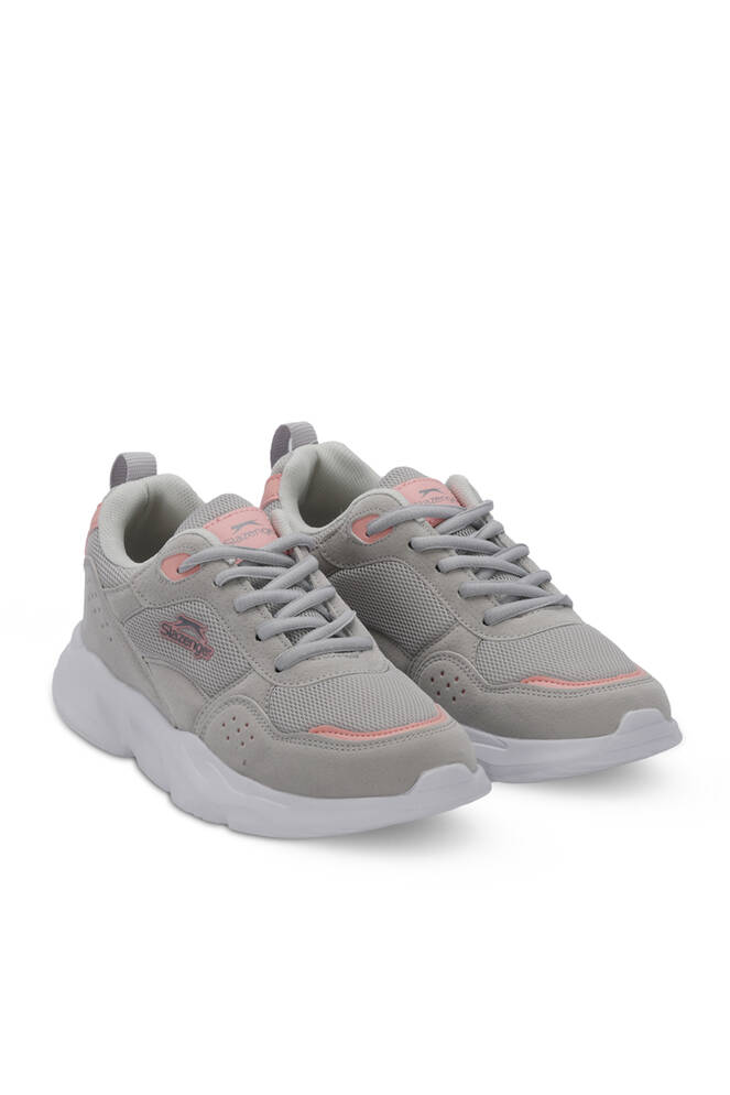 Slazenger OMAHA Women's Sneaker Shoes Grey - Pink