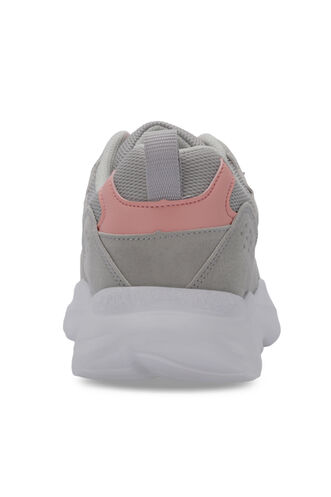 Slazenger OMAHA Women's Sneaker Shoes Grey - Pink - Thumbnail