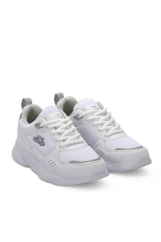 Slazenger OMAHA Women's Sneaker Shoes White - Grey - Thumbnail