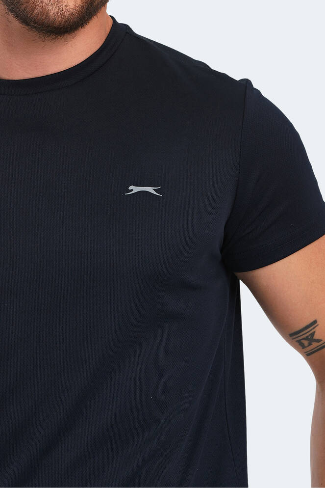 Slazenger OMAR KTN Erkek Tişört Lacivert