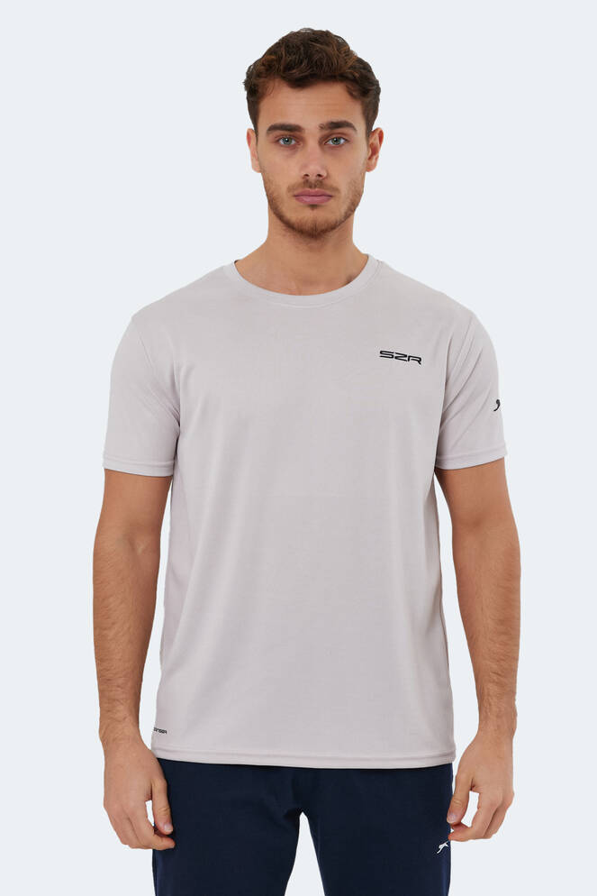 Slazenger OMAR KTN Men's T-Shirt Beige