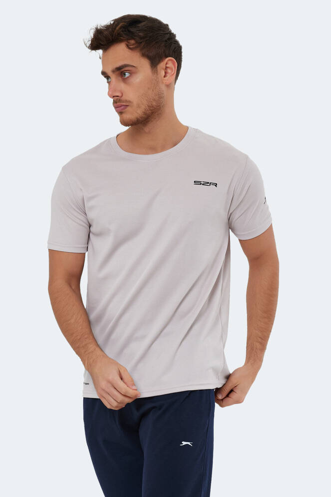 Slazenger OMAR KTN Men's T-Shirt Beige