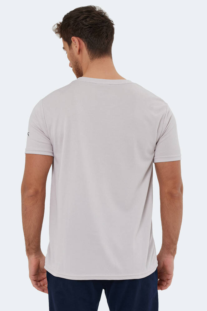 Slazenger OMAR KTN Men's T-Shirt Beige