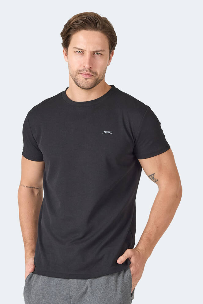 Slazenger OMAR KTN Men's T-Shirt Black