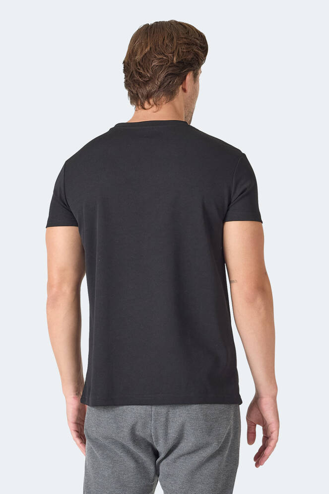 Slazenger OMAR KTN Men's T-Shirt Black