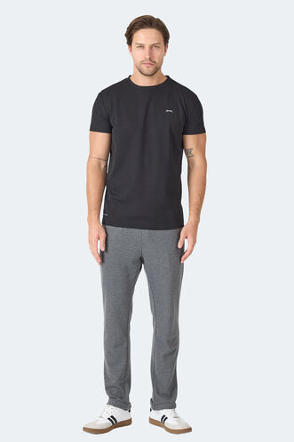 Slazenger OMAR KTN Men's T-Shirt Black - Thumbnail