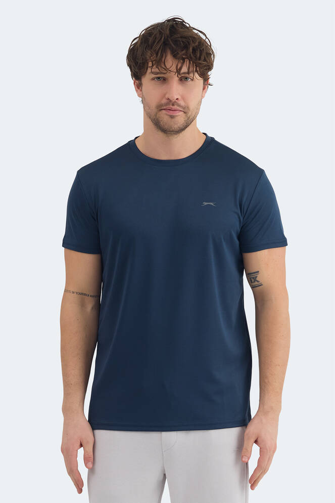 Slazenger OMAR KTN Men's T-Shirt Indigo
