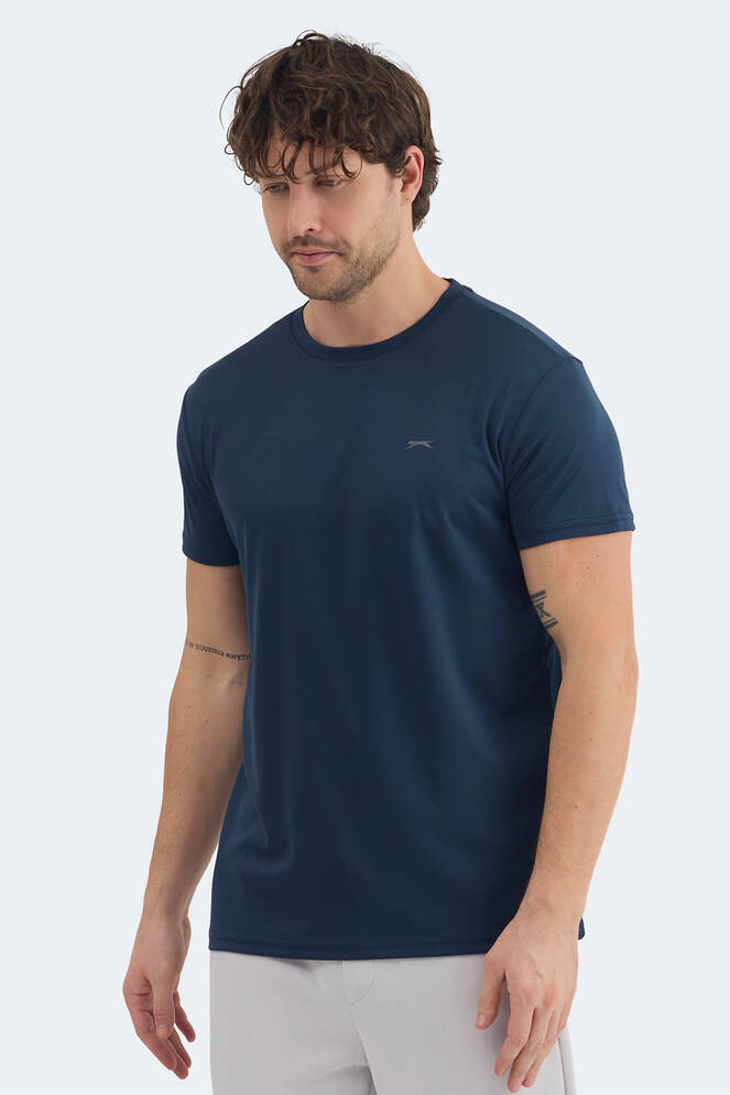 Slazenger OMAR KTN Men's T-Shirt Indigo