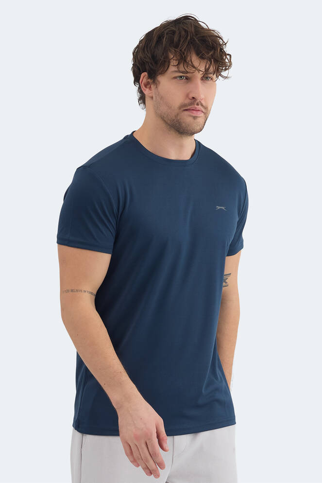 Slazenger OMAR KTN Men's T-Shirt Indigo