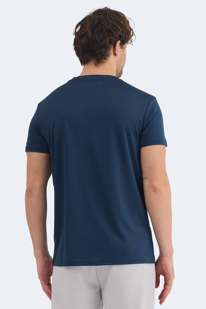 Slazenger OMAR KTN Men's T-Shirt Indigo