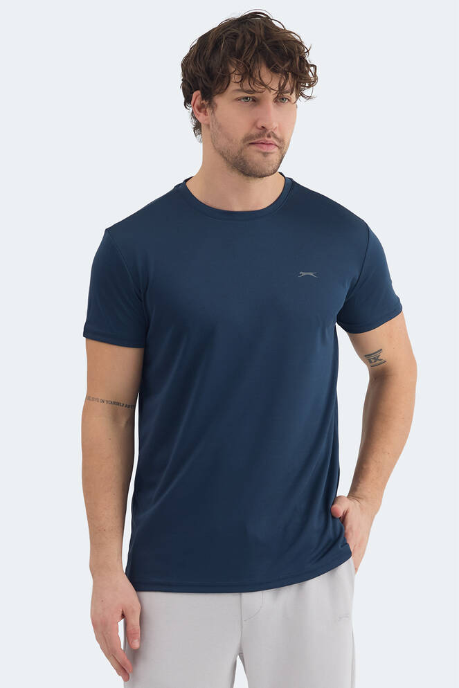 Slazenger OMAR KTN Men's T-Shirt Indigo