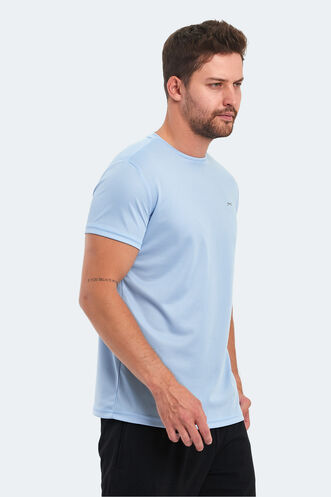 Slazenger OMAR KTN Men's T-Shirt Light Blue - Thumbnail