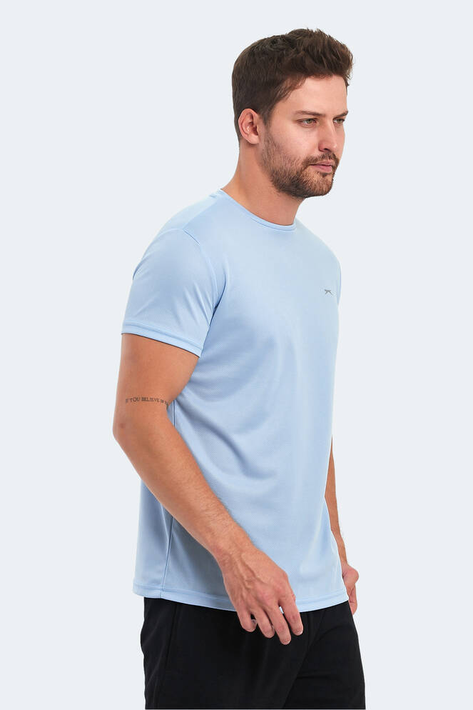 Slazenger OMAR KTN Men's T-Shirt Light Blue