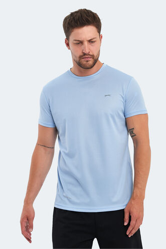 Slazenger OMAR KTN Men's T-Shirt Light Blue - Thumbnail
