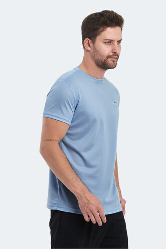 Slazenger OMAR KTN Men's T-Shirt Light Blue - Thumbnail