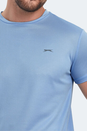 Slazenger OMAR KTN Men's T-Shirt Light Blue - Thumbnail