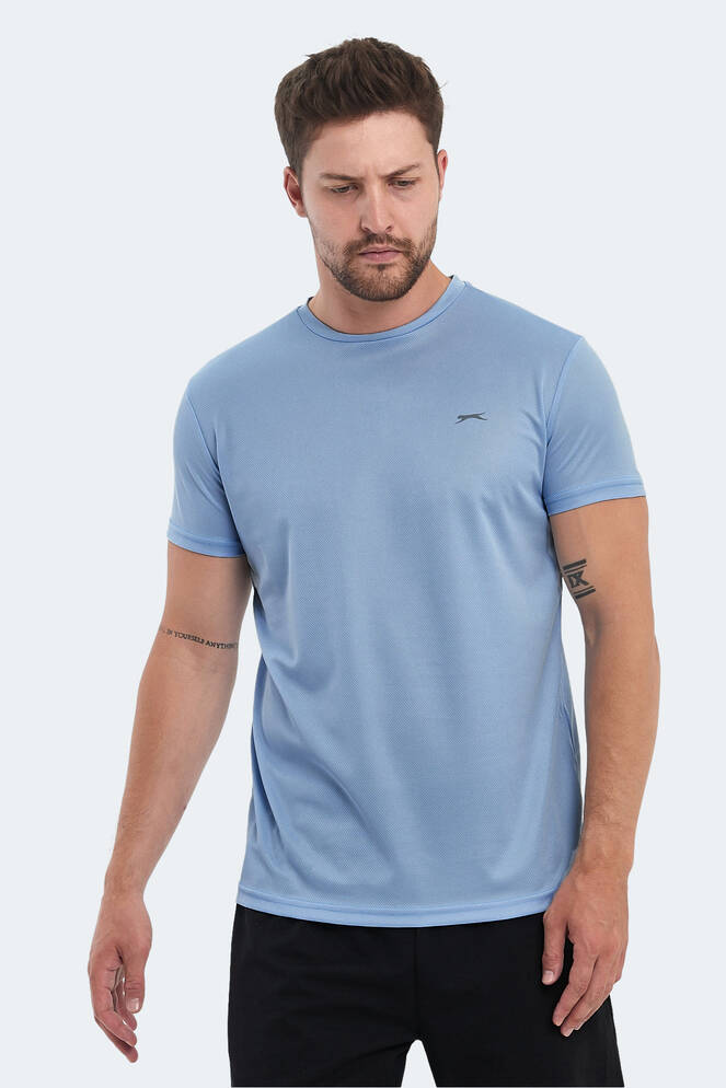 Slazenger OMAR KTN Men's T-Shirt Light Blue