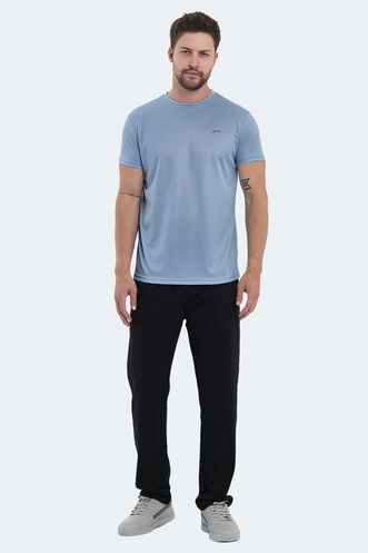 Slazenger OMAR KTN Men's T-Shirt Light Blue - Thumbnail
