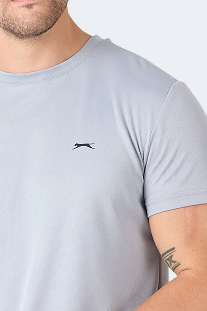 Slazenger OMAR KTN Men's T-Shirt Light Gray