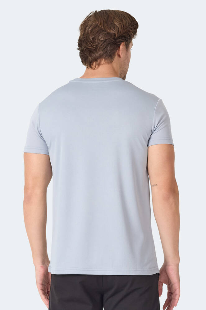 Slazenger OMAR KTN Men's T-Shirt Light Gray