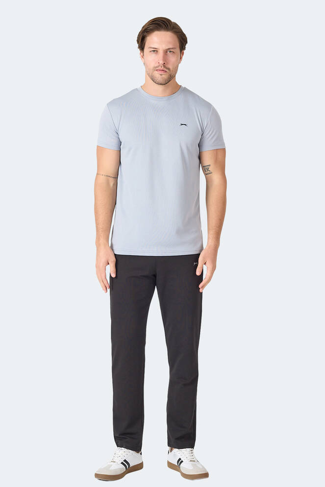 Slazenger OMAR KTN Men's T-Shirt Light Gray
