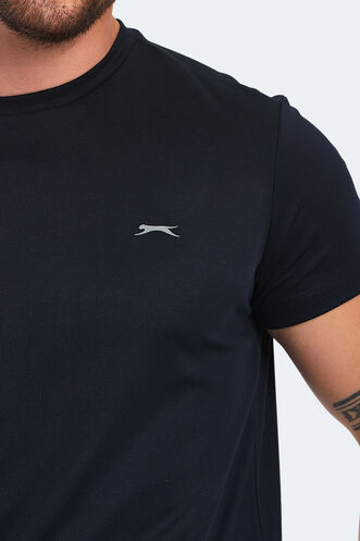 Slazenger OMAR KTN Men's T-Shirt Navy - Thumbnail