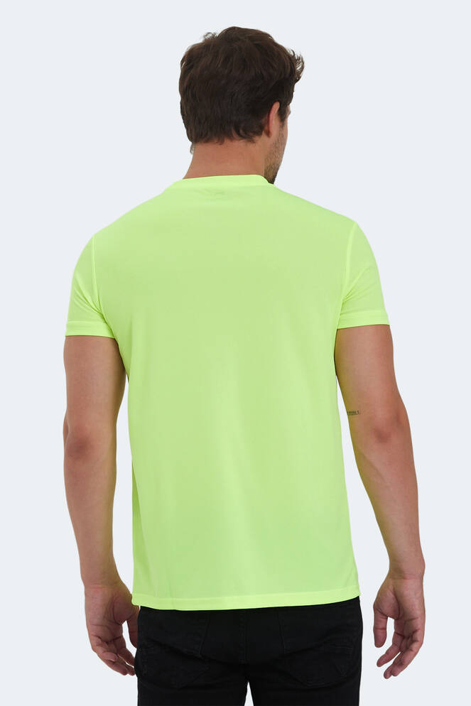Slazenger OMAR KTN Men's T-Shirt Neon Yellow