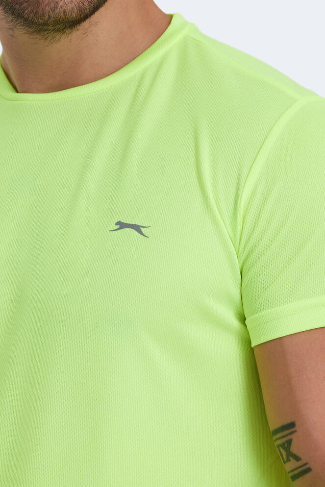 Slazenger OMAR KTN Men's T-Shirt Neon Yellow