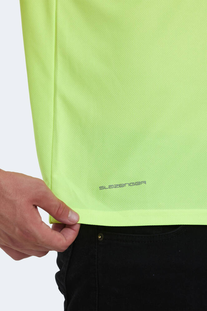 Slazenger OMAR KTN Men's T-Shirt Neon Yellow