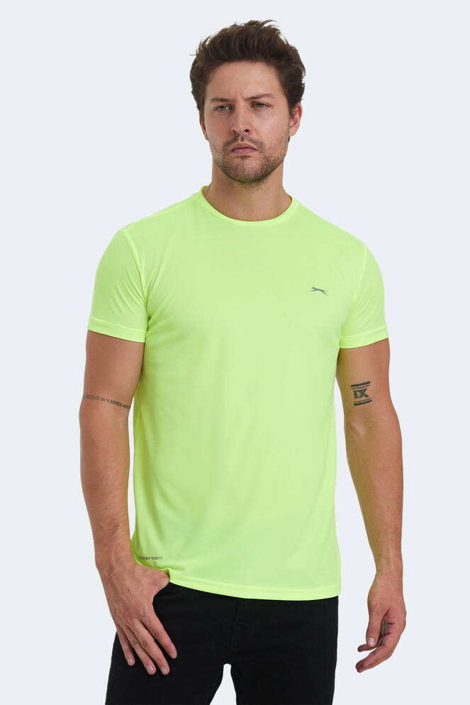 Slazenger OMAR KTN Men's T-Shirt Neon Yellow
