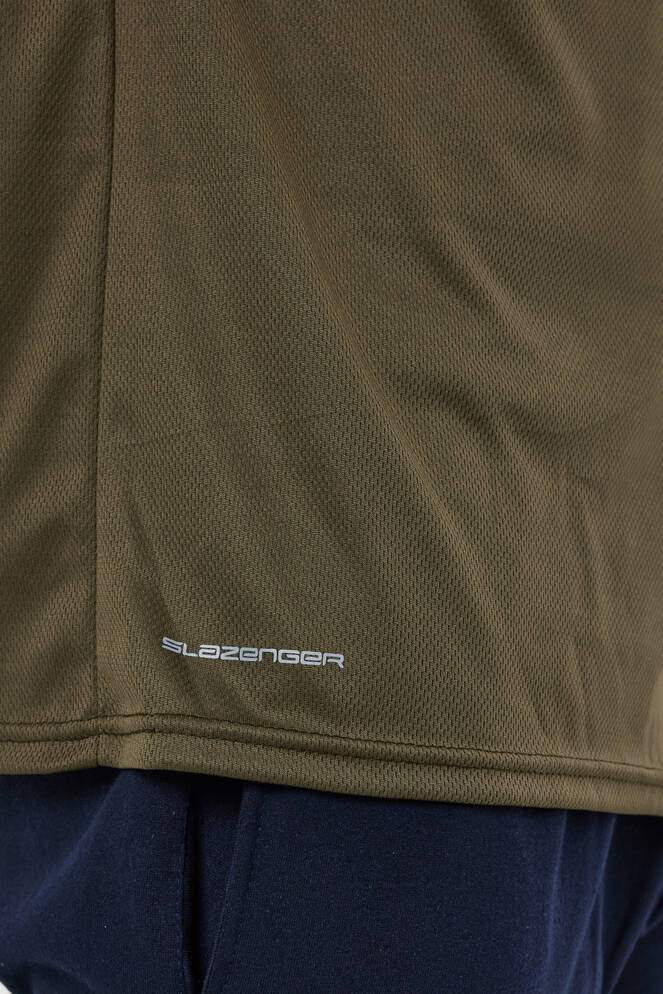 Slazenger OMAR KTN Men's T-Shirt Olive
