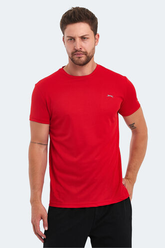 Slazenger - Slazenger OMAR KTN Men's T-Shirt Red