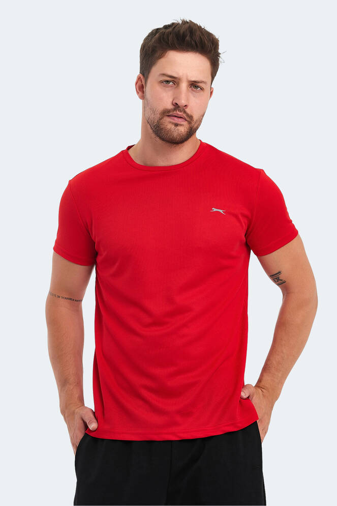 Slazenger OMAR KTN Men's T-Shirt Red