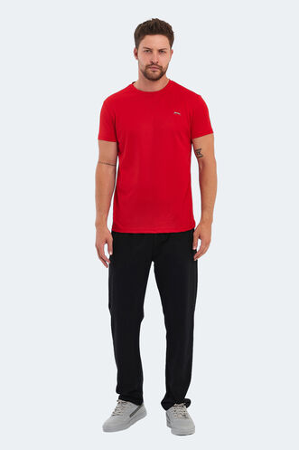 Slazenger OMAR KTN Men's T-Shirt Red - Thumbnail