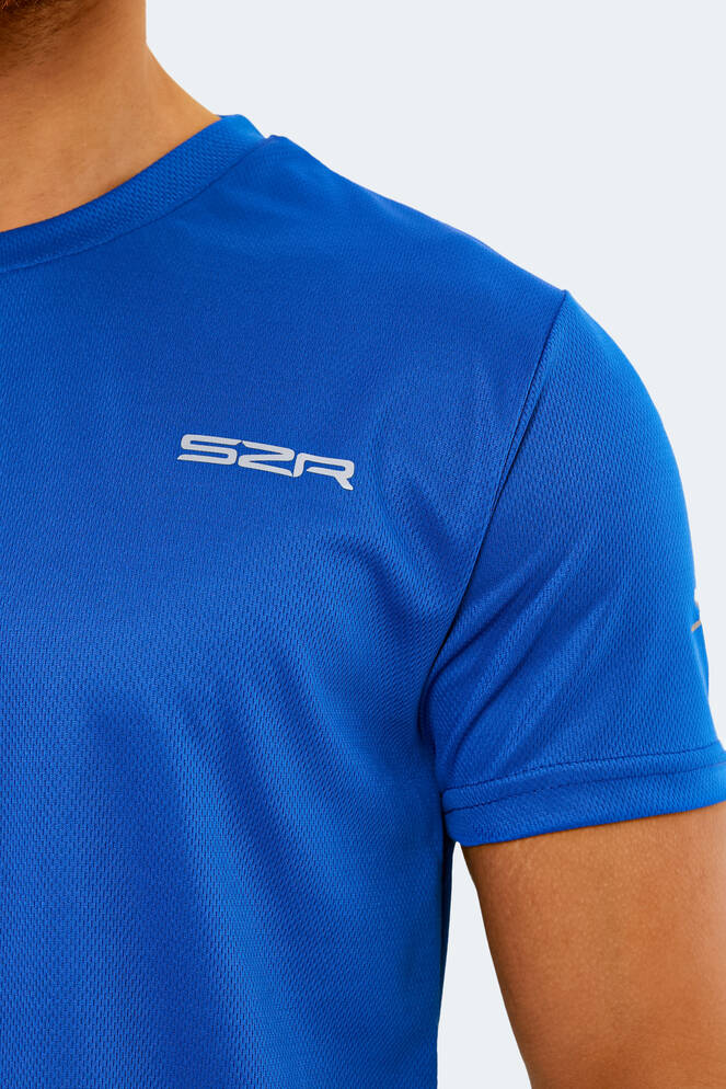 Slazenger OMAR KTN Men's T-Shirt Cobalt Blue