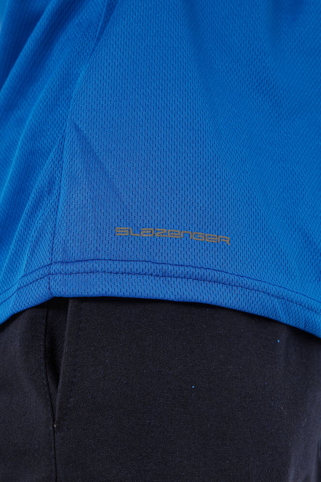 Slazenger OMAR KTN Men's T-Shirt Cobalt Blue