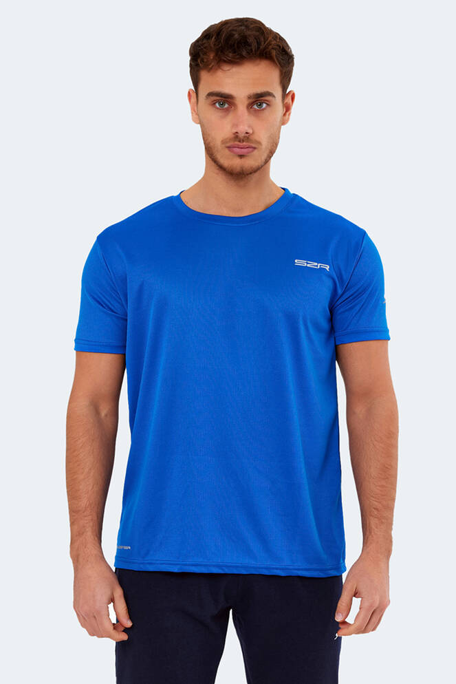 Slazenger OMAR KTN Men's T-Shirt Cobalt Blue