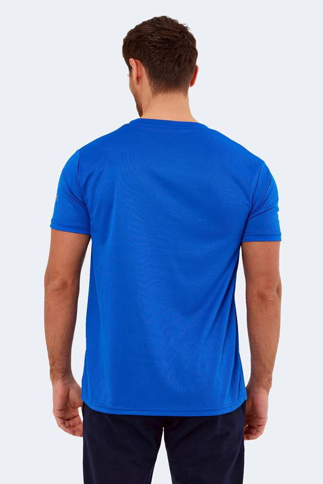 Slazenger OMAR KTN Men's T-Shirt Cobalt Blue