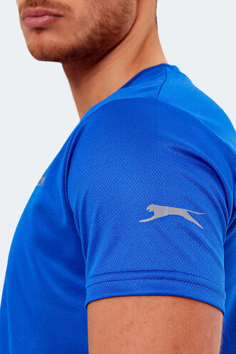 Slazenger OMAR KTN Men's T-Shirt Cobalt Blue - Thumbnail