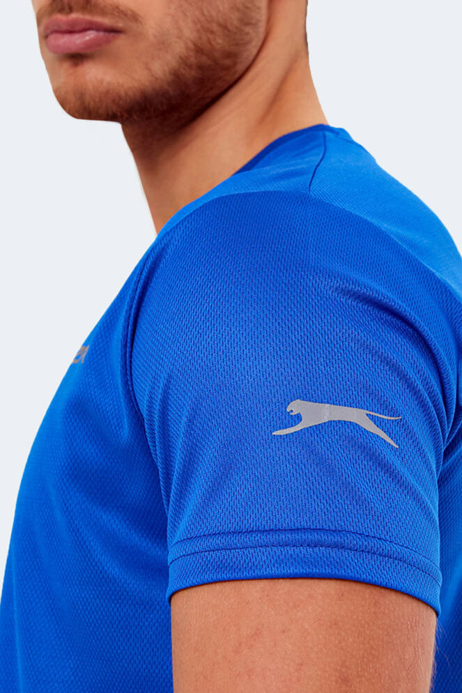 Slazenger OMAR KTN Men's T-Shirt Cobalt Blue