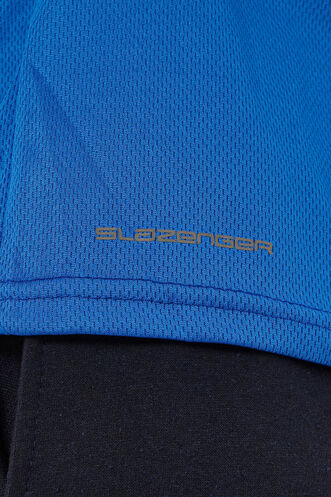 Slazenger OMAR KTN Men's T-Shirt Cobalt Blue - Thumbnail